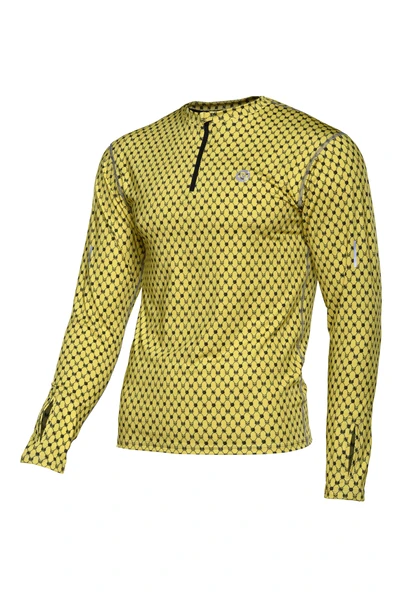 Bluza treningowa Zip Galaxy Yellow - LBMZ-9G1