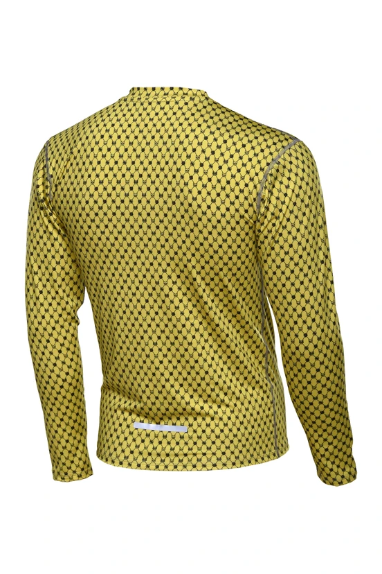 Bluza treningowa Zip Galaxy Yellow - LBMZ-9G1 - packshot
