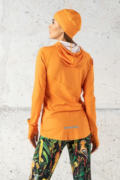 Bluza treningowa z kapturem Orange Mirage - LBK-11X3 - Sample
