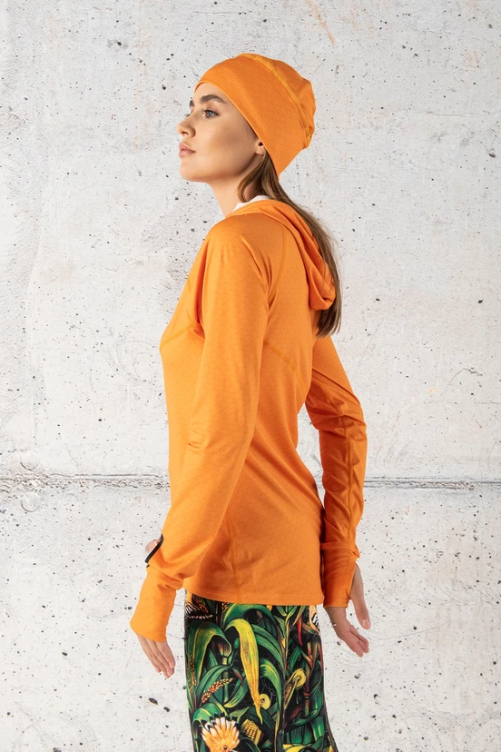 Bluza treningowa z kapturem Orange Mirage - LBK-11X3 - packshot