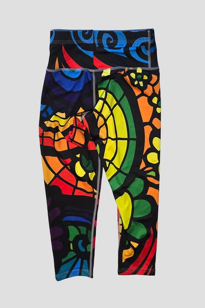 Getry Legginsy 3/4 4K Ultra HD Mosaic - OSTP-04 - Sample