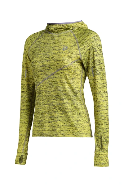 Bluza treningowa z długim rękawem Yellow Melange - LBK-101 - Sample