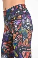 Leggings regular with waistband Pro Mosaic Aurora - packshot
