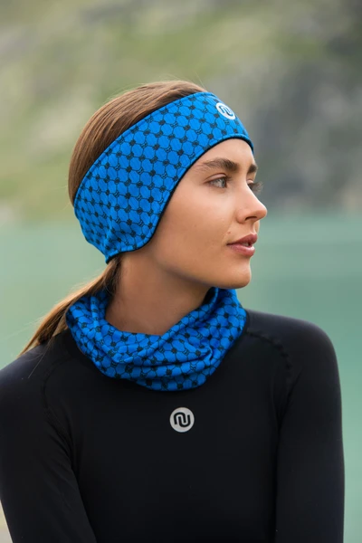 Opaska Termoaktywna Windstop Galaxy Blue - AOP-9G7