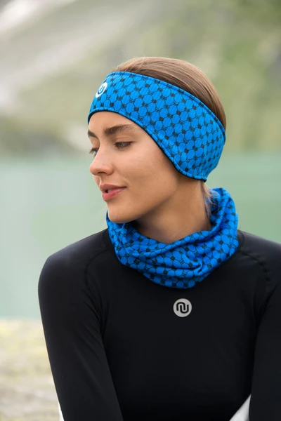 Opaska Termoaktywna Windstop Galaxy Blue - AOP-9G7  - Sample