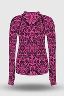 Preorder Blouse Zip Ornamo Pink - packshot