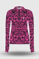 Preorder Blouse Zip Ornamo Pink - packshot