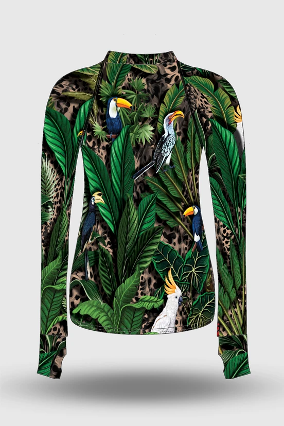 Preorder Blouse Zip Selva - packshot