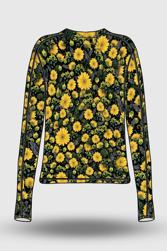 Preorder Bluza Basic Sunflowers - packshot