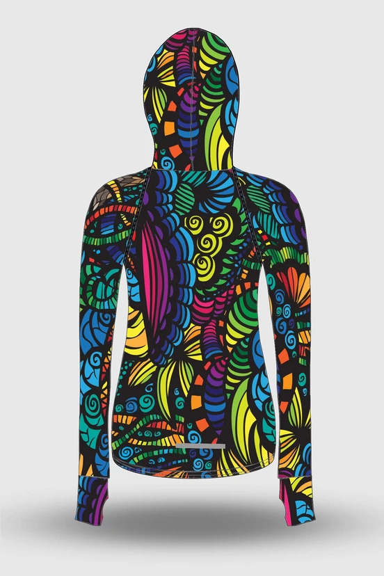 Preorder Bluza z kapturem Colored Mosaic - packshot