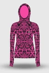 Preorder Bluza z kapturem Ornamo Pink