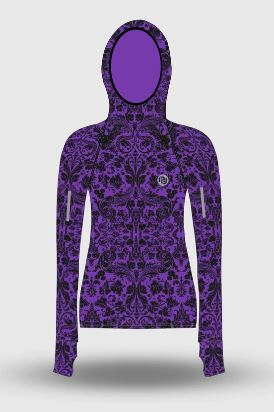 Preorder Bluza z kapturem Ornamo Purple - packshot