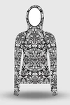Preorder Bluza z kapturem Ornamo White-Black