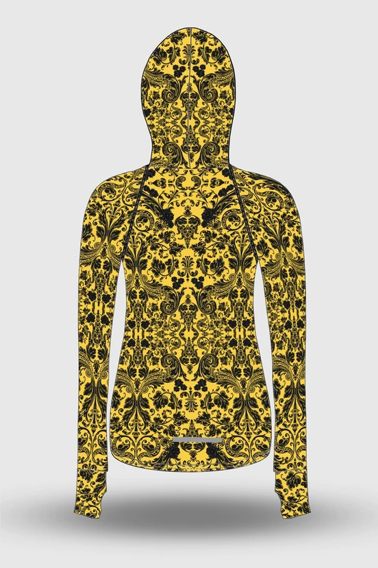 Preorder Bluza z kapturem Ornamo Yellow - packshot