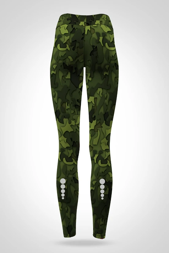 Preorder Leggings regular with waistband Pro Kamo - packshot