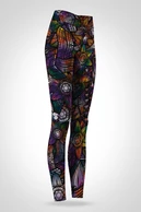 Preorder Leggings regular with waistband Pro Mosaic Aurora - packshot
