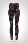 Preorder Leggings regular with waistband Pro Mosaic Aurora