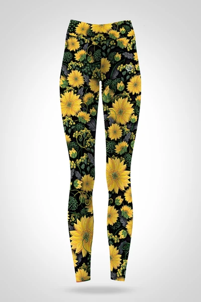 Preorder Legginsy petite z pasem Pro Sunflowers