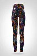 Preorder Legginsy regular z wysokim stanem Mosaic Aurora - packshot