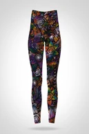 Preorder Legginsy regular z wysokim stanem Mosaic Aurora - packshot