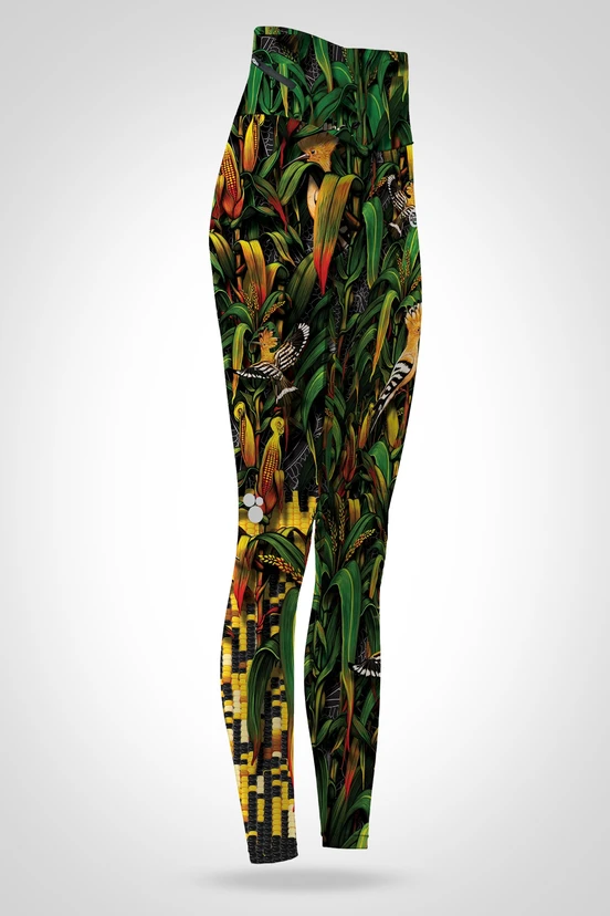 Preorder Running Leggings Corn - packshot
