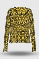 PreorderBlouse Basic Ornamo Yellow - packshot