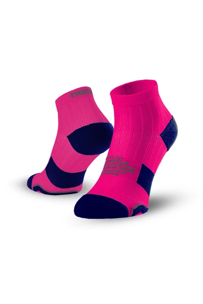 Seamless running socks RMN Neo Pink