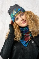 Thermoactive Triangular Small Scarf Mosaic Lumo - ATW-12M4 - packshot