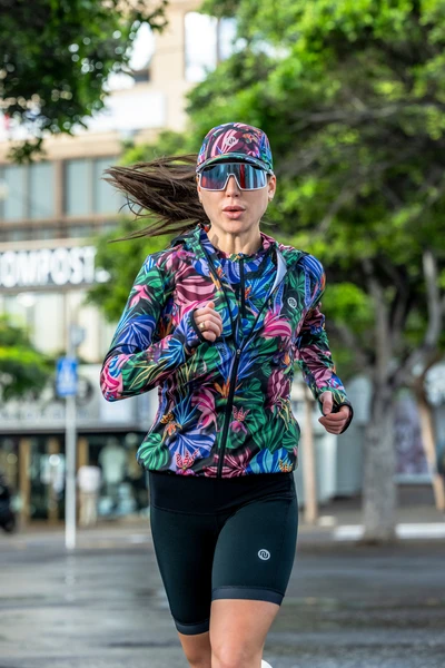 Bluza Coldproof rozpinana z kapturem termoaktywna Mosaic Candy