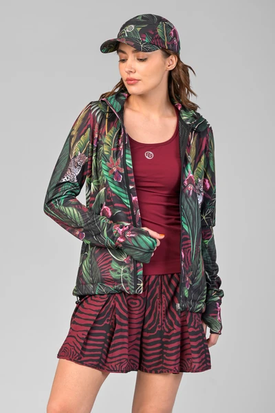 Rozpinana bluza Windblock z kapturem Selva Blush