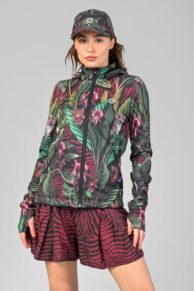 Rozpinana bluza Windblock z kapturem Selva Blush