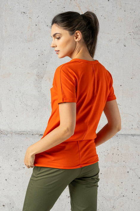 T-shirt Loose Bawełna Eko Red - ITB-20NG - packshot