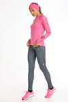 Training sweatshirt Zip Shiny Royal Pink - LBKZ-1120T