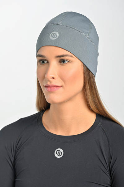 Short insulated hat Grey