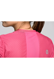Koszulka Biegowa Zip Karbon Pink Karbon - KBC-20 - packshot