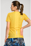 Koszulka Biegowa Zip Karbon Yellow Karbon - KBC-10 - packshot