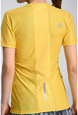 Koszulka Biegowa Zip Karbon Yellow Karbon - KBC-10 - packshot