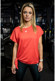 Koszulka Wiązana Fitness Red KFW-40 - packshot