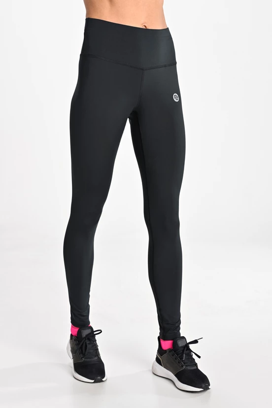 Regular leggings with waistband Basic Black - packshot