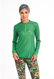 Training sweatshirt Karbon Zip Green Karbon KLC-70 - packshot