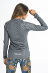 Training sweatshirt Zip Shiny Grey LBKZ-1199T