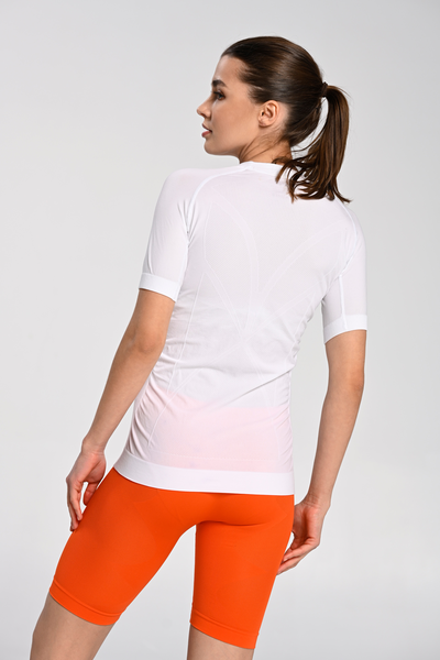 Breathable Short Sleeve Shirt Ultra White II Quality
