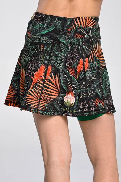 Running Skirt With Leggings Ultra And Waistband Pro Selva Tropicana