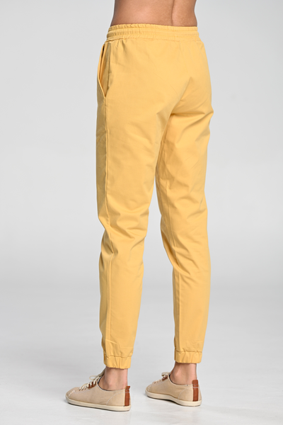 Spodnie Joggery Bawełniane Yellow