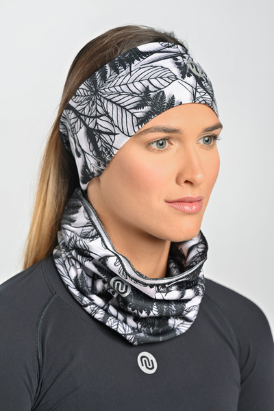 Termoaktywna opaska sportowa Ornamo White