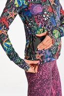 Bluza rozpinana premium z kapturem Mosaic Sea - packshot