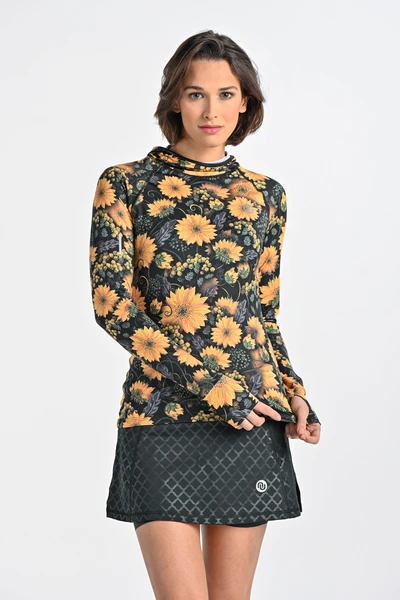 Bluza z kapturem Sunflowers