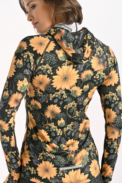 Bluza z kapturem Sunflowers