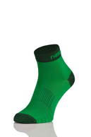 Breathable running socks Geen-Dark geen - packshot