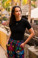 Breathable short sleeve shirt Ultra Black - packshot